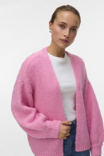 Vero Moda vmmaybe ls open cardigan noos Roze