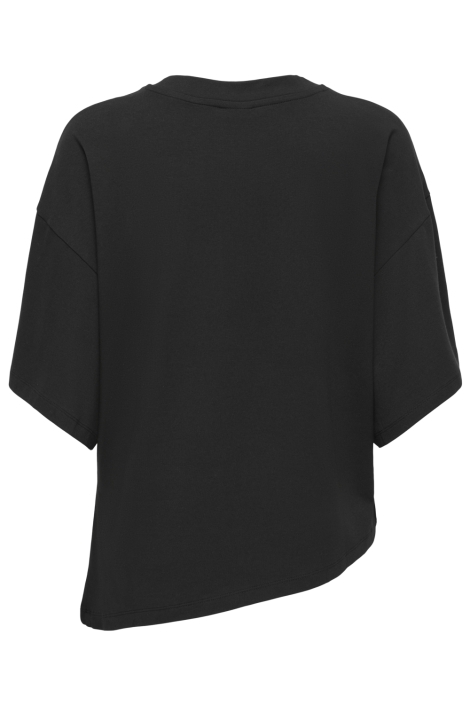 Jacqueline de Yong zwarte dames t-shirt | Achteraanzicht
