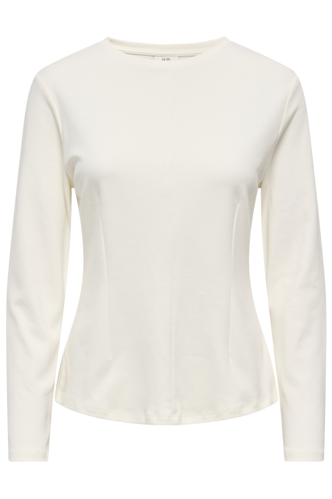 Jacqueline de Yong witte dames t-shirt | Vooraanzicht