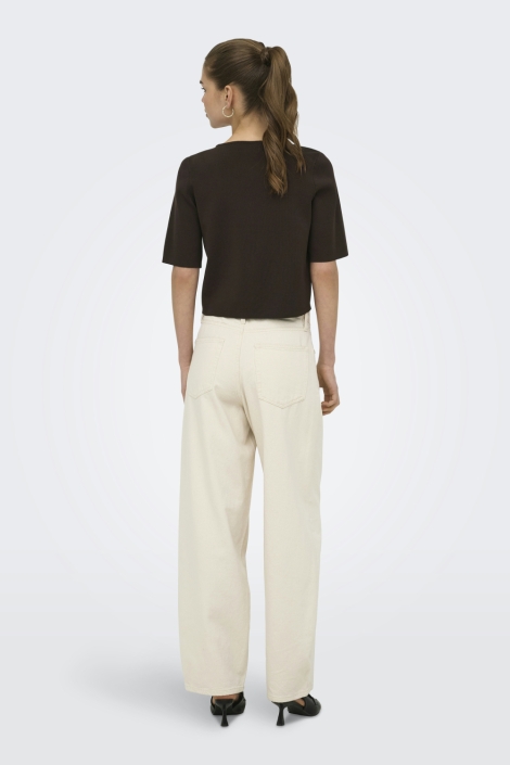 Jacqueline de Yong bruine dames vest | Model
