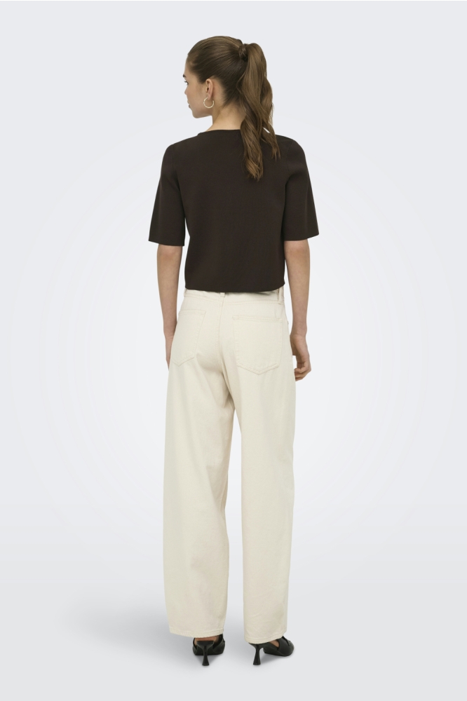 Jacqueline de Yong bruine dames vest | Model