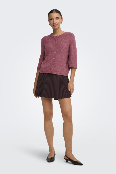 Jacqueline de Yong bordeaux dames vest | Model