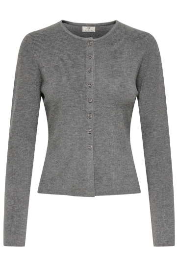 Jacqueline de Yong Vest JDYPRIME ELLA LIFE L/S ON FIT CARDI 15376596 Meduim Grey Melange