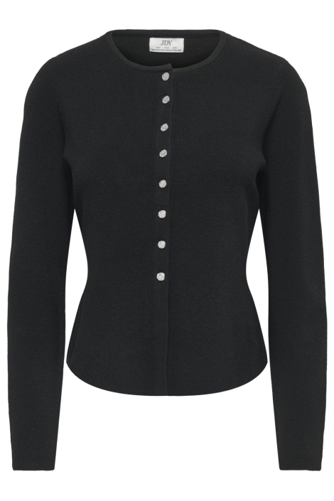 Jacqueline de Yong zwarte dames vest | Vooraanzicht