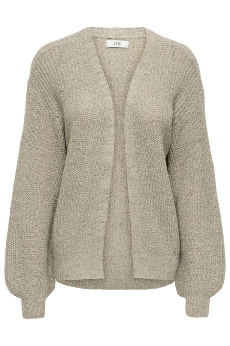 Jacqueline de Yong beige dames vest | Vooraanzicht
