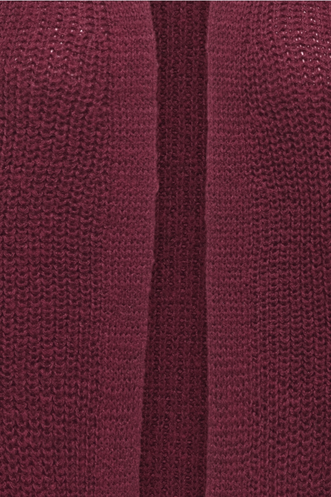 Jacqueline de Yong bordeaux dames vest | Close up