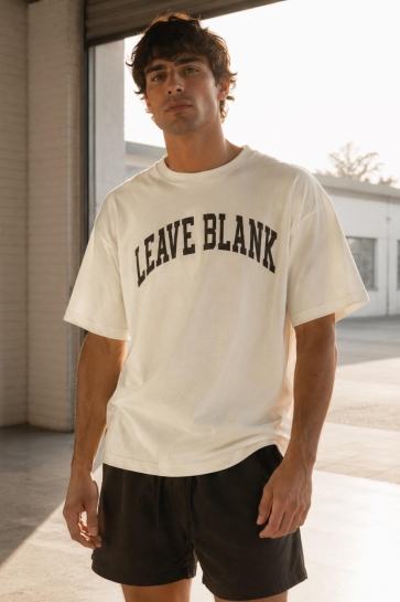 Only & Sons T-shirt ONSFRED LIFE RLX SS TEE LB 22039028 Whisper White/LEAVE BLANK