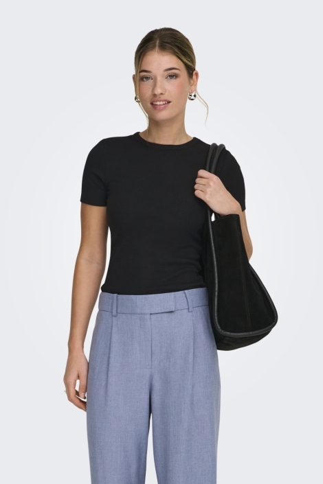 Only zwarte dames t-shirt | 