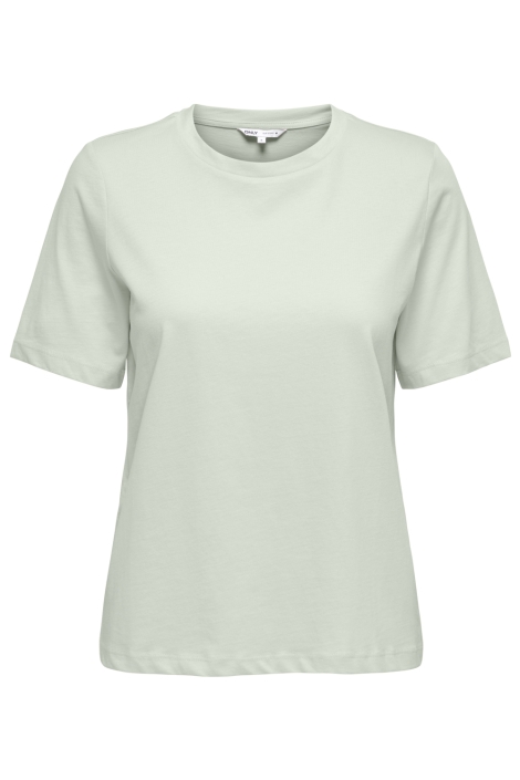 Only groene dames t-shirt | Vooraanzicht