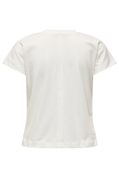 Only witte dames t-shirt | Achteraanzicht