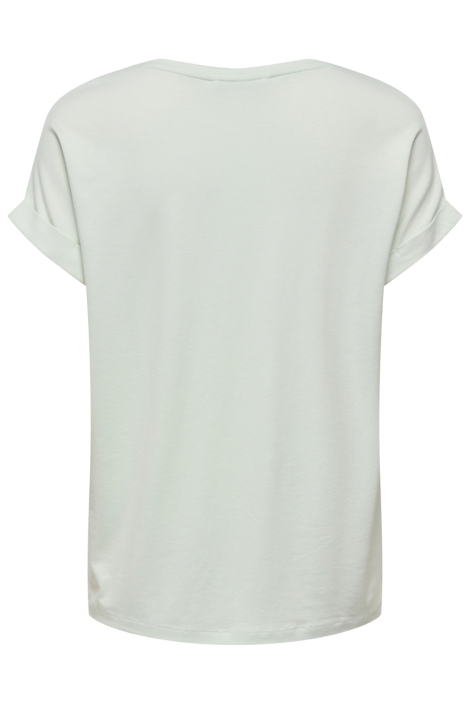 Only groene dames t-shirt | Achteraanzicht