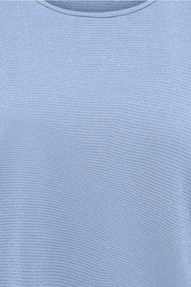 Only blauwe dames t-shirt | Kleurstaal