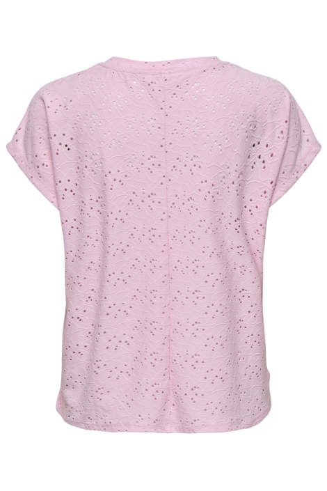 Only roze dames t-shirt | Achteraanzicht