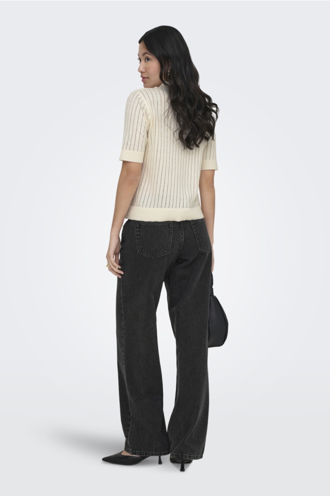 Only ecru dames vest | Model