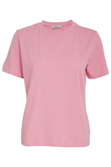 Minus CATHY GOTS TEE MI4811 4019 PRISM PINK