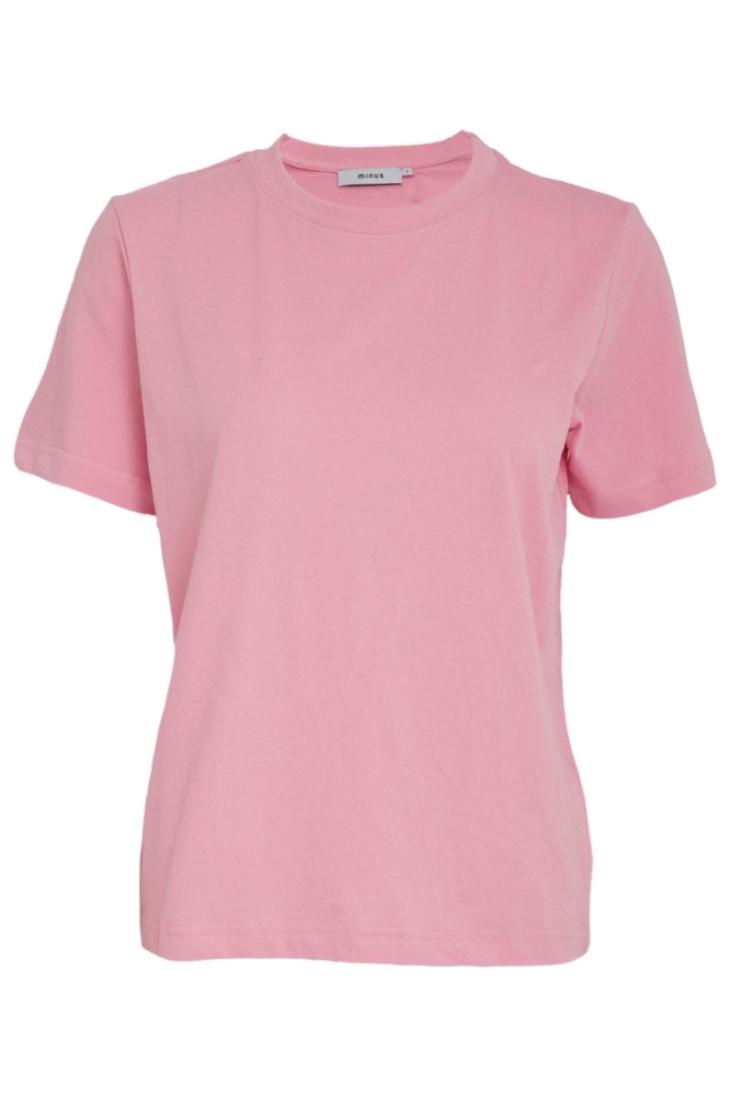 Minus roze dames t-shirt | Vooraanzicht