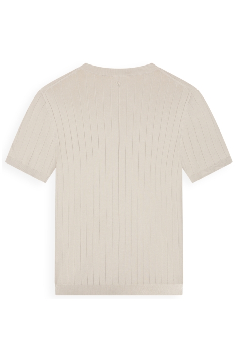 Pure Path zand heren t-shirt | Achteraanzicht