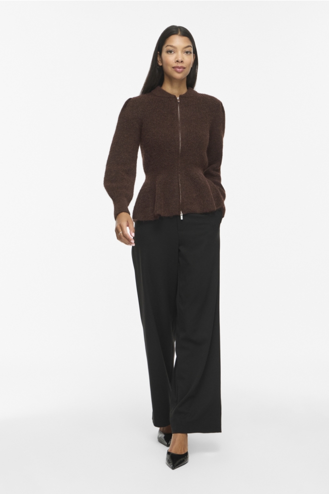 Vila bruine dames vest | Model