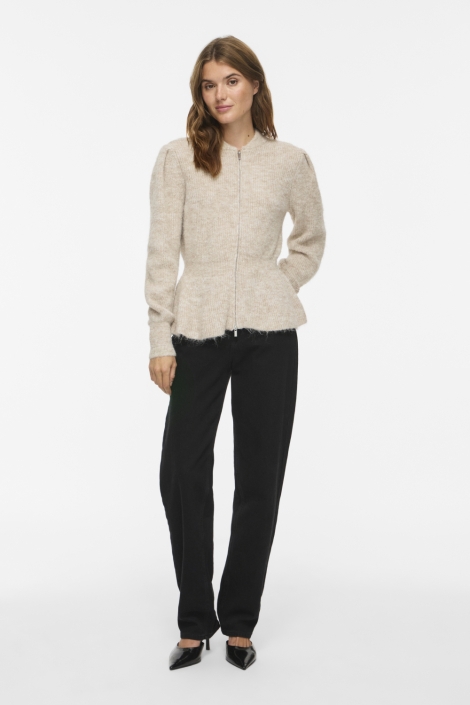 Vila beige dames vest | Model