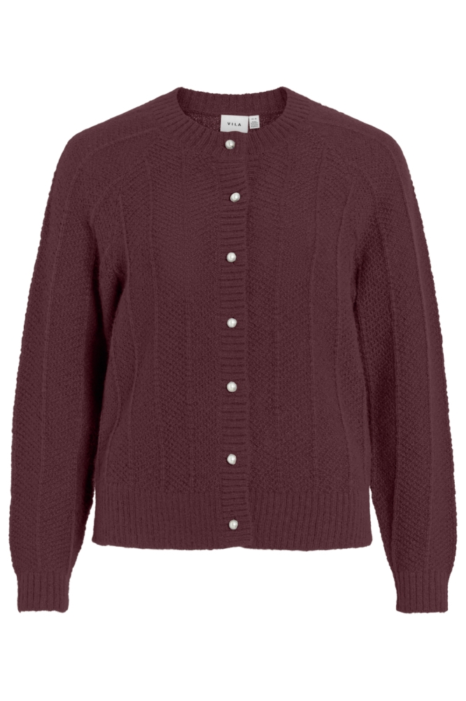 Vila bordeaux dames vest | Vooraanzicht