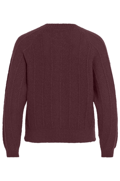 Vila bordeaux dames vest | Achteraanzicht