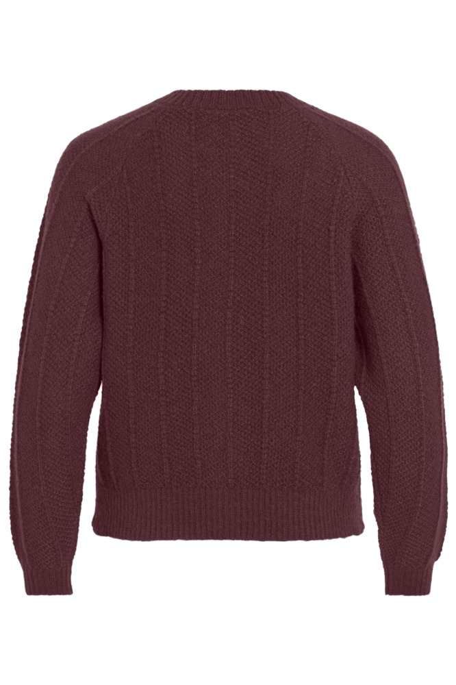 Vila bordeaux dames vest | Achteraanzicht