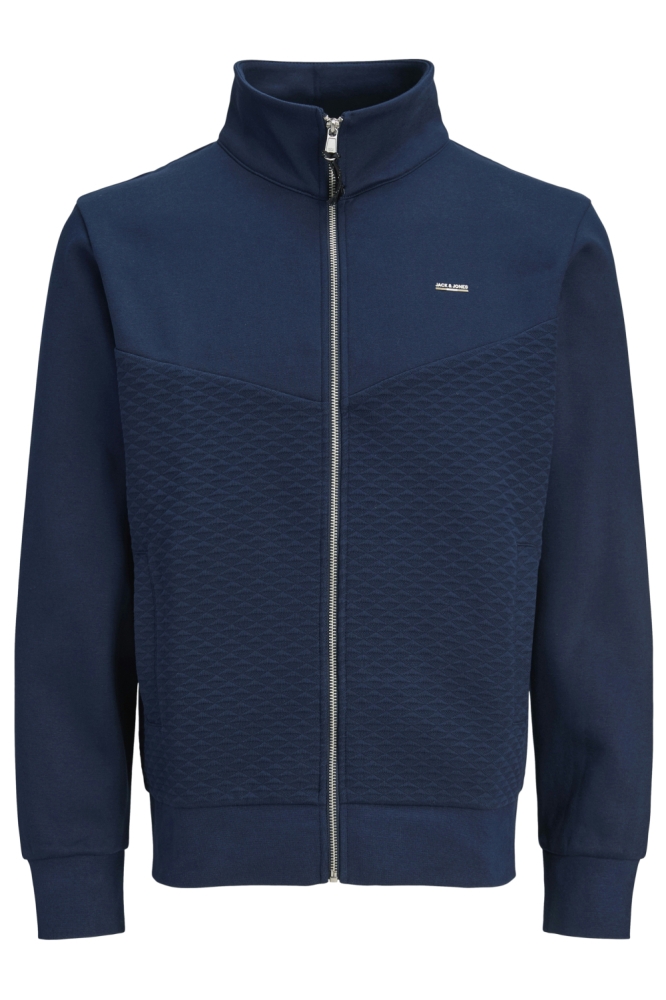 Jack & Jones blauwe heren vest | Vooraanzicht