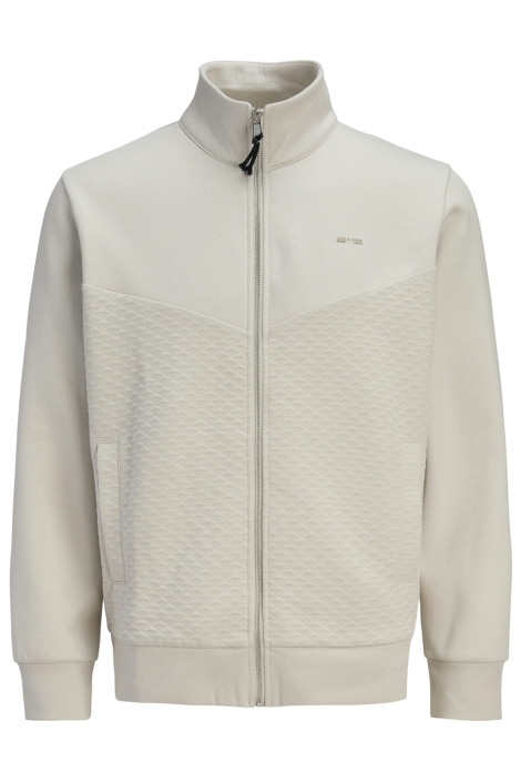 Jack & Jones beige heren vest | Vooraanzicht