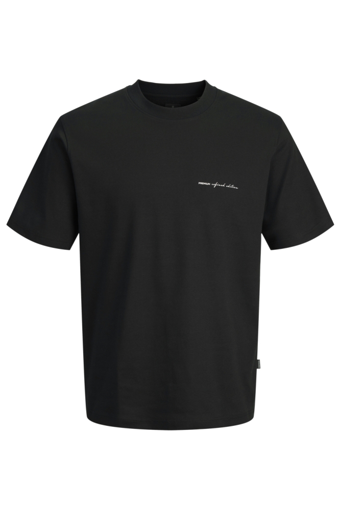 Jack & Jones zwarte heren t-shirt | Vooraanzicht