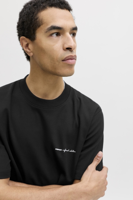 Jack & Jones zwarte heren t-shirt | Unique Selling Point