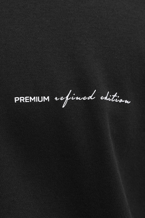 Jack & Jones zwarte heren t-shirt | Kleurstaal