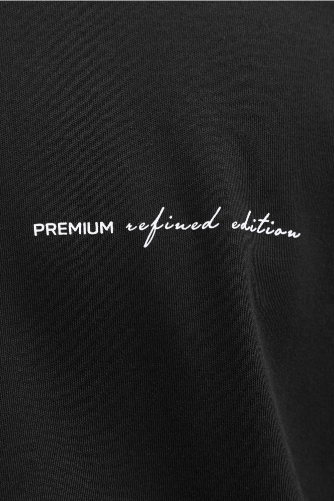 Jack & Jones zwarte heren t-shirt | Kleurstaal