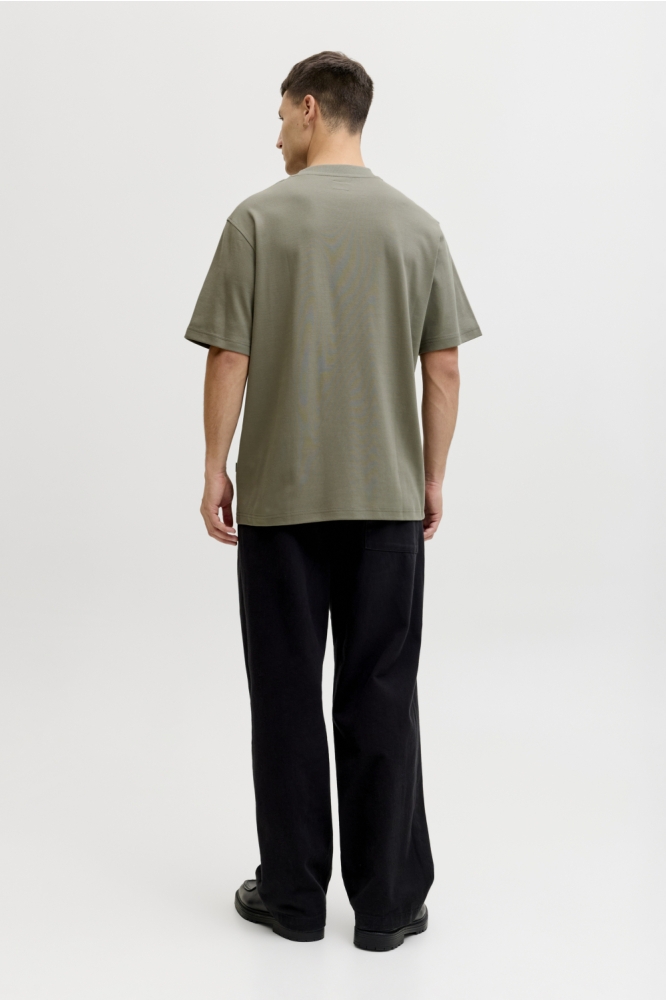 Jack & Jones groene heren t-shirt | Model