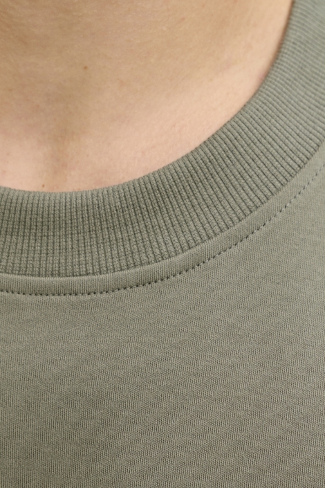Jack & Jones groene heren t-shirt | Close up