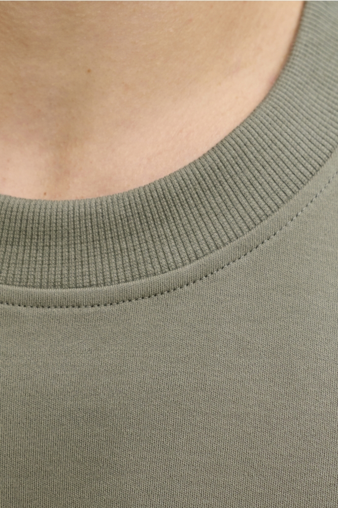 Jack & Jones groene heren t-shirt | Close up