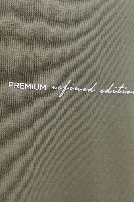 Jack & Jones groene heren t-shirt | Kleurstaal