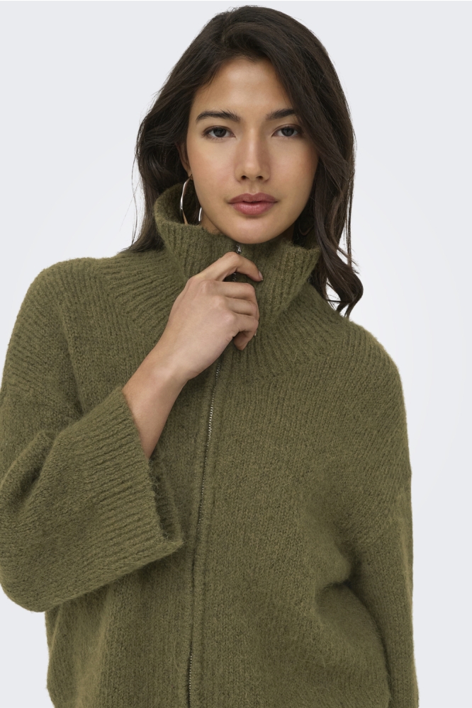 Only groene dames vest | Unique Selling Point