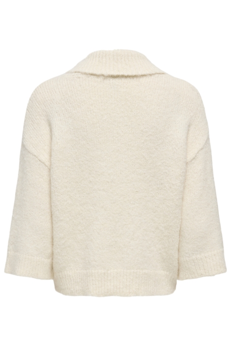 Only beige dames vest | Achteraanzicht