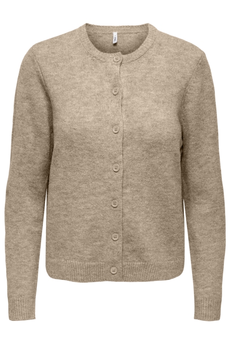 Only beige dames vest | Vooraanzicht