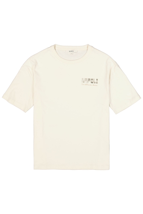 Garcia beige dames t-shirt | Vooraanzicht