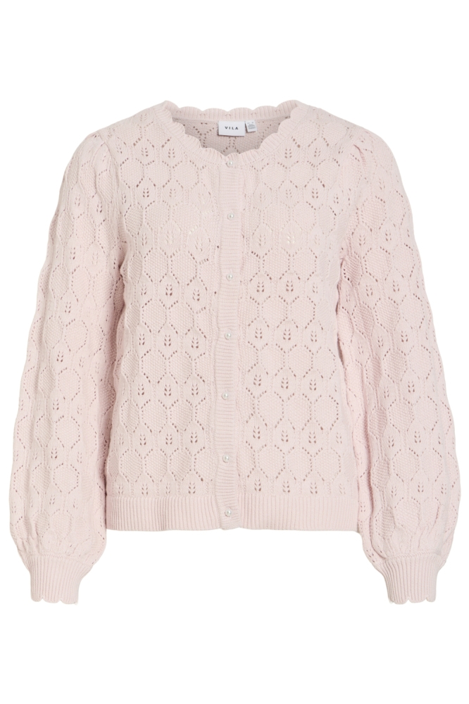 Vila roze dames vest | Vooraanzicht