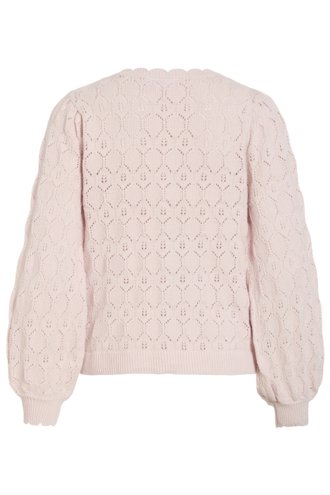 Vila roze dames vest | Achteraanzicht