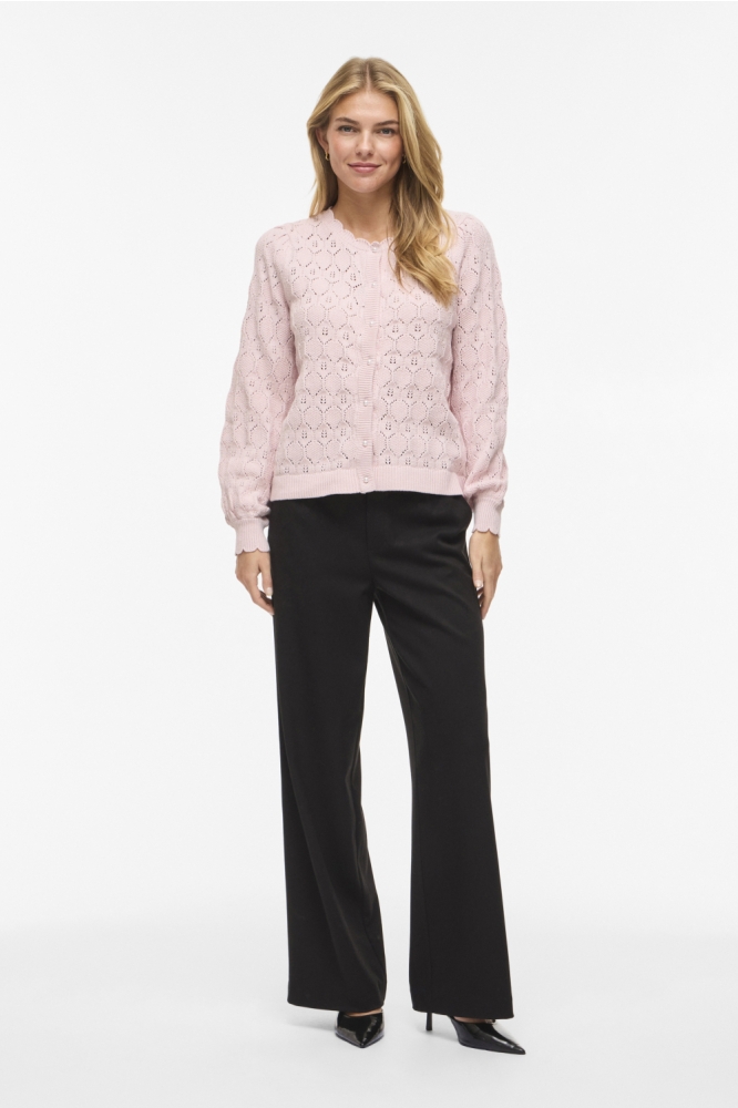 Vila roze dames vest | Model