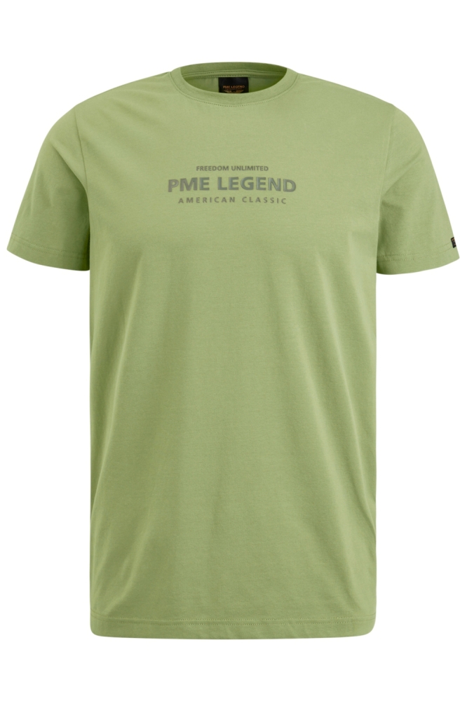PME legend groene heren t-shirt | Vooraanzicht
