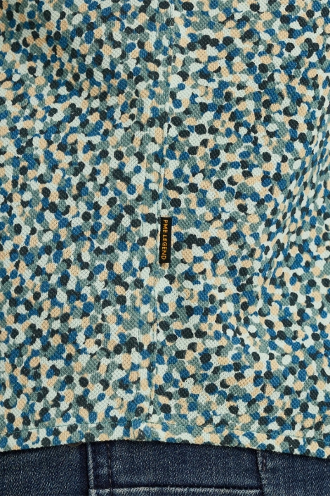 PME legend groene heren overhemd | Kleurstaal