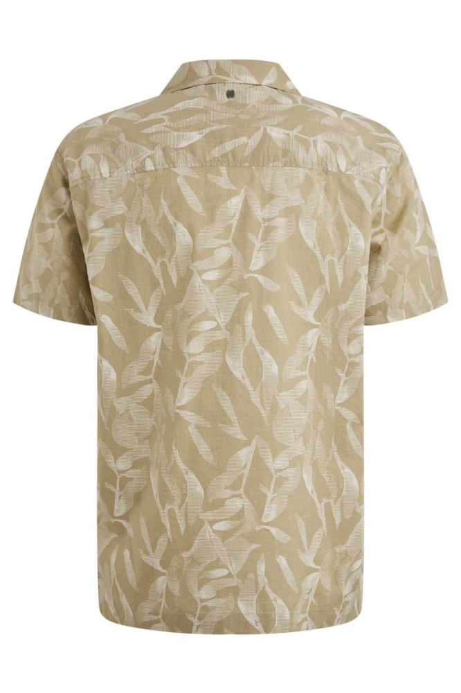 PME legend groene heren overhemd | Achteraanzicht