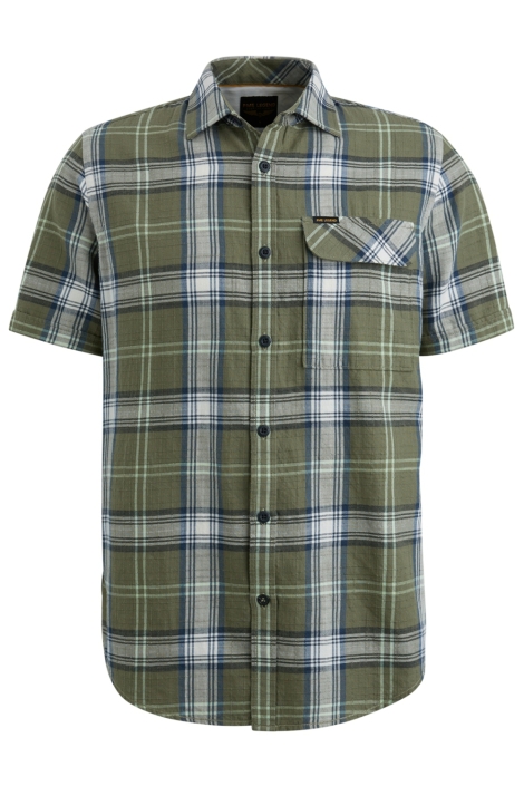 PME legend groene heren overhemd | Vooraanzicht