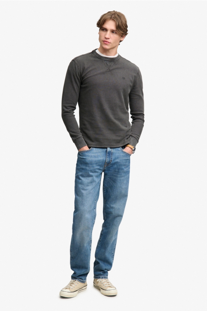Superdry grijze heren t-shirt | Model
