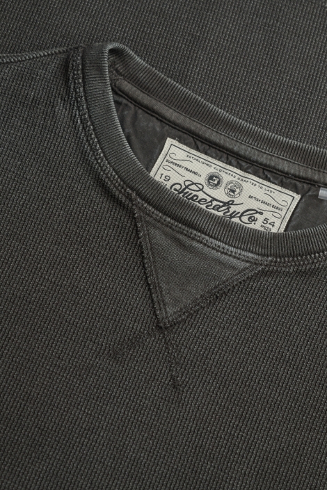 Superdry grijze heren t-shirt | Kleurstaal