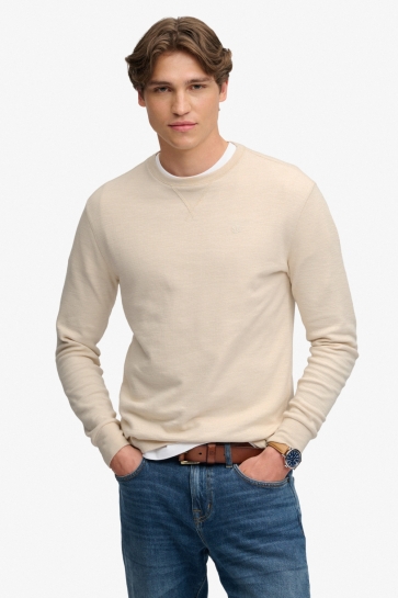 Superdry classic slub waffle top Beige